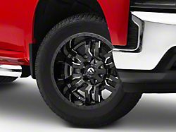 Fuel Wheels Sledge Gloss Black Milled 6-Lug Wheel; 20x9; 20mm Offset (19-22 Silverado 1500)