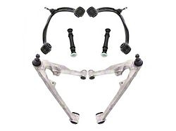 Front Upper and Lower Control Arms with Ball Joints and Sway Bar Links (09-13 Sierra 1500)