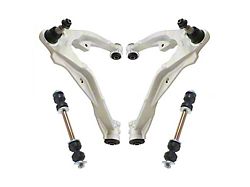 Front Lower Control Arms with Ball Joints and Sway Bar Links (14-17 Silverado 1500 w/ Aluminum Control Arms)