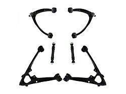 Front Upper and Lower Control Arms with Ball Joints and Sway Bar Links (07-16 Silverado 1500)