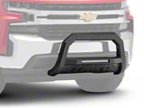 AR Series Bull Bar with LED Light Bar; Matte Black (19-21 Silverado 1500; 2022 Silverado 1500 LTD)