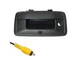 Master Tailgaters Tailgate Handle with Backup Reverse Camera; Black (14-15 Sierra 1500)