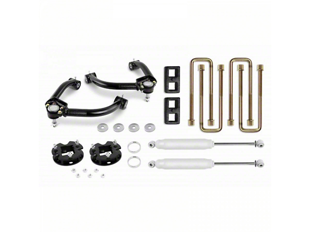 Cognito Motorsports 3-Inch Standard Front Leveling Kit with Rear Shocks (19-22 Silverado 1500, Excluding Trail Boss)