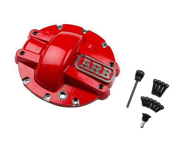 ARB GM 8.50-Inch Differential Cover; Red (09-18 Sierra 1500)