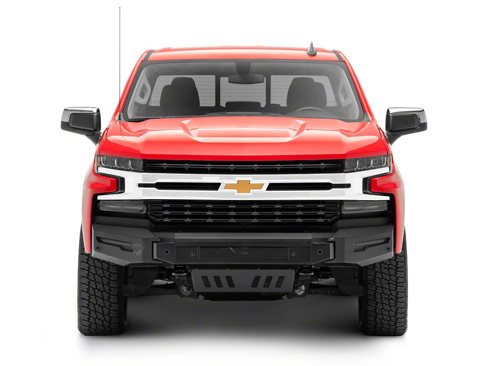 Barricade Extreme HD Modular Front Bumper with LED DRL and Skid Plate ...