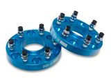 1-Inch Wheel Spacers; Blue (99-26 Silverado 1500)