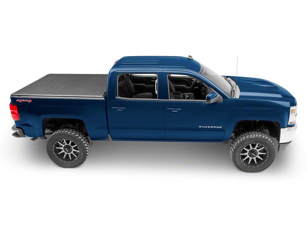 Barricade Low Profile Hard Tri-Fold Tonneau Cover (19-24 Sierra 1500 w/  5.80-Foot Short Box) – Barricade Offroad