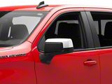 RedRock Standard Mirror Covers; Chrome (19-26 Silverado 1500)