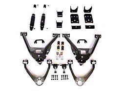 IHC Suspension Lowering Kit; 4-Inch Front / 6-Inch Rear (14-18 Sierra 1500 Double Cab, Crew Cab w/ Stock Cast Aluminum or Stamped Steel Control Arms)
