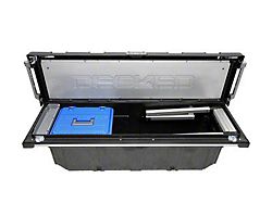 DECKED Truck Bed Rail-To-Rail Tool Box with Ladder (99-22 Silverado 1500)