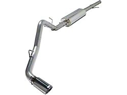 Bold Performance Single Exhaust System with Black and Polished Tip; Side Exit (04-06 5.3L Silverado 1500)