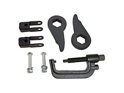 Freedom Offroad 1 to 3-Inch Leveling Kit Torsion Keys with Install Tool and Shock Extenders (99-06 Silverado 1500)