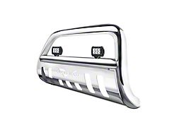 Vanguard Off-Road Bull Bar with 2.50-Inch LED Cube Lights; Stainless Steel (99-06 Silverado 1500)