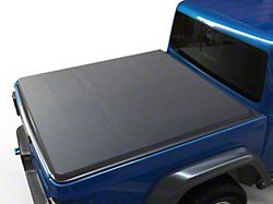 Vanguard Off-Road Soft Quad-Fold Tonneau Cover; Black (19-22 Silverado 1500 w/ 5.80-Foot Short Box)