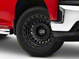 Black Rhino Sentinel Matte Black 6-Lug Wheel; 20x9.5; 12mm Offset (19-26 Silverado 1500)