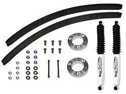 Tuff Country 2-Inch Suspension Lift Kit with Rear Add-A-Leafs and SX8000 Shocks (07-18 Sierra 1500)