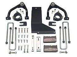 Tuff Country 4-Inch Uni-Ball Upper Control Arm Suspension Lift Kit with SX8000 Shocks (07-13 4WD Sierra 1500)
