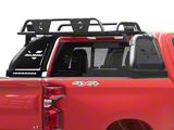 Raven Roll Bar; Black (07-26 Silverado 1500)