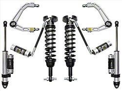 ICON Vehicle Dynamics 1.50 to 3.50-Inch Suspension Lift System with Billet Upper Control Arms; Stage 4 (19-23 Sierra 1500 w/o Adaptive Ride Control, Excluding 2.7L & AT4X)