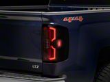 Renegade Series V2 Sequential LED Tail Lights; Black Housing; Smoked Lens (14-18 Silverado 1500 w/o Factory LED Tail Lights)