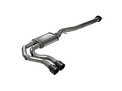 Flowmaster FlowFX Dual Exhaust System with Black Tips; Middle Side Exit (99-06 4.8L Sierra 1500)