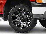 Fuel Wheels Contra Gloss Black Milled 6-Lug Wheel; 22x12; -43mm Offset (99-06 Silverado 1500)