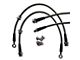 Braided Stainless Steel Brake Line Kit; Front and Rear (17-19 Titan)