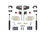 Max Trac Rear Lowering Kit; 5-Inch (19-26 Sierra 1500, Excluding AT4 & Denali)