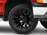 Fuel Wheels Flame Blackout 6-Lug Wheel; 22x12; -44mm Offset (99-06 Silverado 1500)
