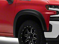 Rough Country Offroad Sport Fender Flares; Flat Black (19-26 Silverado 1500, Excluding ZR2)