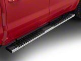 6.75-Inch Running Boards; Polished (19-26 Silverado 1500 Crew Cab)