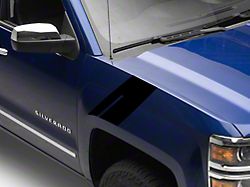SEC10 Hash Marks; Gloss Black (19-26 Silverado 1500)