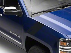 SEC10 Striped Hash Marks; Matte Black (19-26 Silverado 1500)