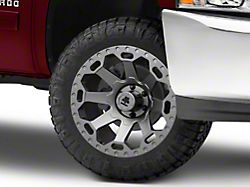Mammoth Synister Charcoal 6-Lug Wheel; 20x9; -6mm Offset (07-13 Silverado 1500)