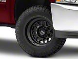 KMC Terra Satin Black 6-Lug Wheel; 18x8.5; -10mm Offset (07-13 Silverado 1500)