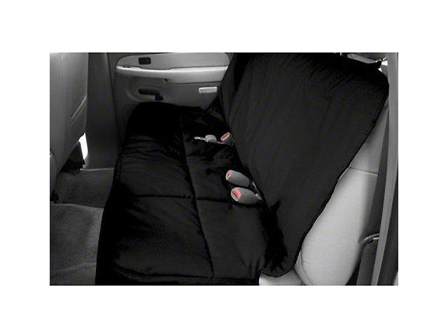 Covercraft Canine Covers Semi-Custom Rear Seat Protector; Black (07-18 Sierra 1500 Extended/Double Cab, Crew Cab)