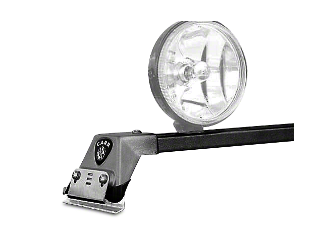 Carr Low Profile Light Bar; Titanium Silver (99-22 Sierra 1500)