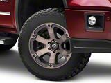 Fuel Wheels Beast Matte Black Machined with Dark Tint 6-Lug Wheel; 18x9; 1mm Offset (14-18 Sierra 1500)