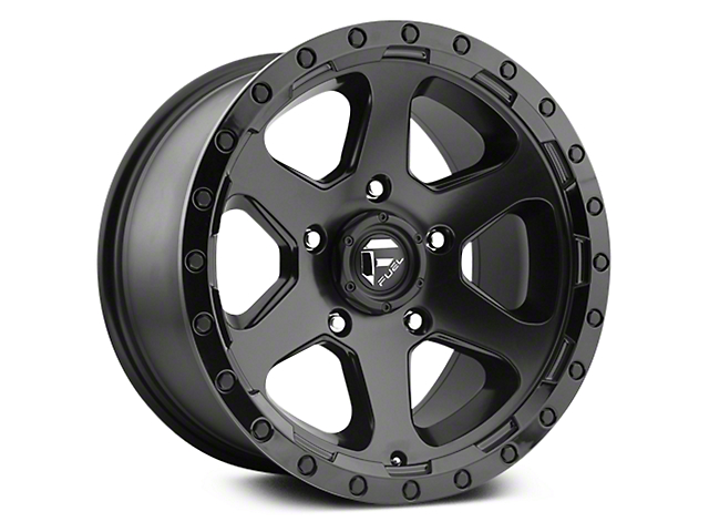 Fuel Wheels Ripper Matte Black 6-Lug Wheel; 20x9 (07-20 Sierra 1500)