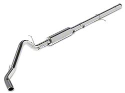 MBRP 3.50-Inch Installer Series Single Exhaust System with Polished Tip; Side Exit (14-18 6.2L Sierra 1500)