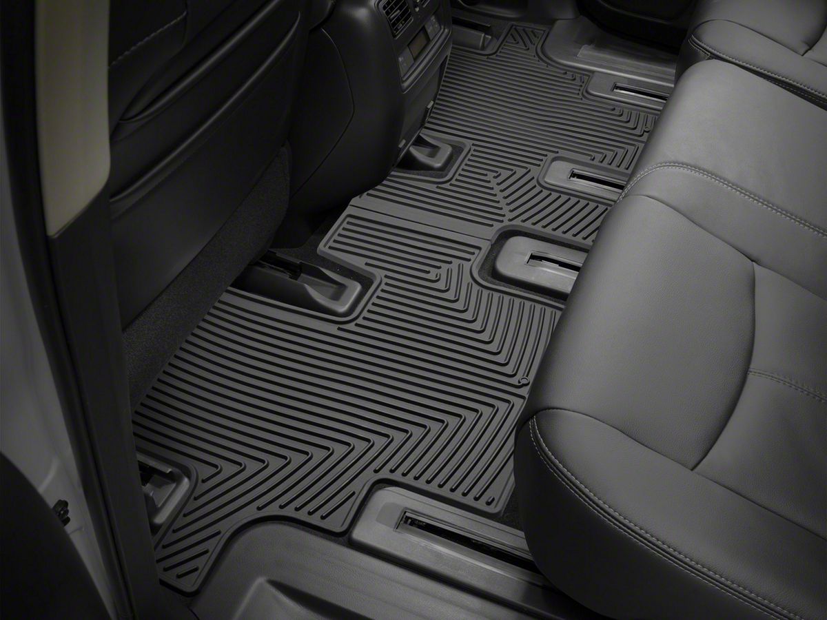 Weathertech Sierra All Weather Rear Floor Mats Black W70 07 13