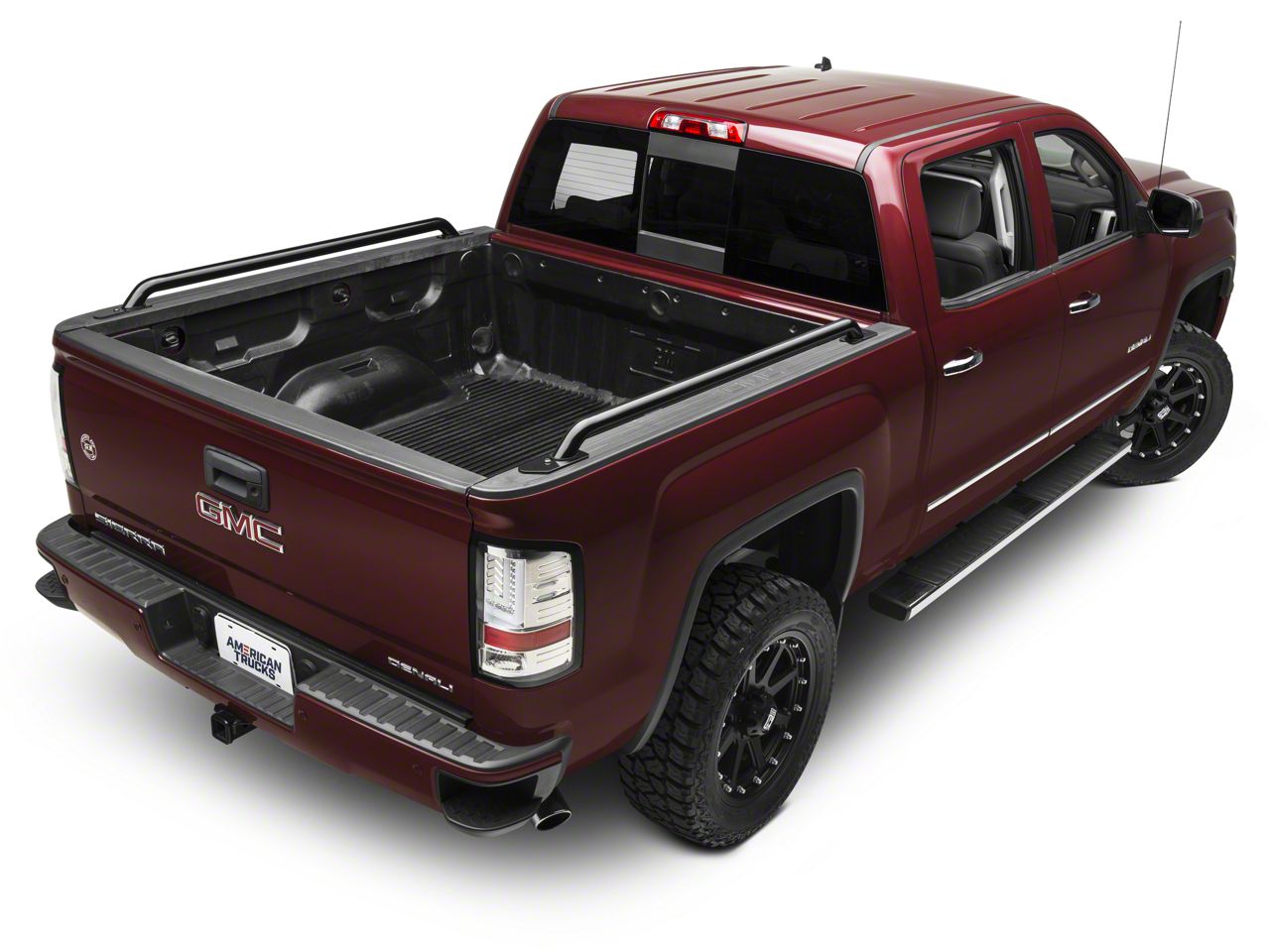 RedRock Sierra 1500 Bed Rails; Black S501183 (1415 Sierra 1500 w/ 5.80