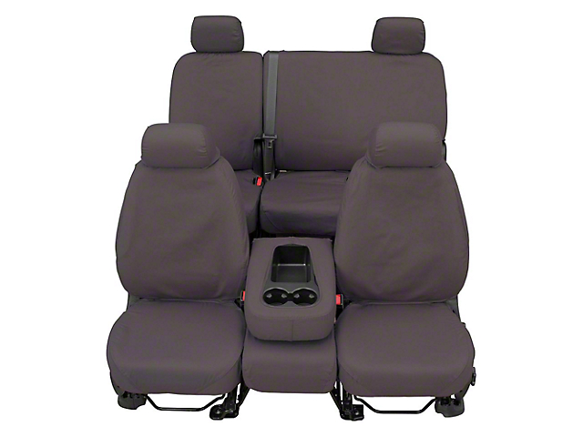Covercraft SeatSaver Front Seat Cover; Gray (07-18 Sierra 1500 w/ Bench Seat)