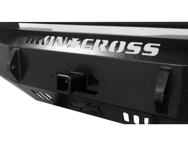 Iron Cross 2-Inch Receiver Winch Plate for Iron Cross Front Bumpers (Universal; Some Adaptation May Be Required)