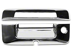 Chrome Tailgate Handle Covers (14-18 Sierra 1500 w/ Keyhole, w/ Camera Opening)