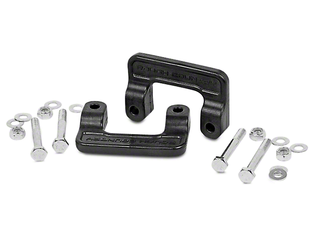 Rough Country 2-Inch Leveling Lift Kit (07-18 2WD/4WD Sierra 1500, Excluding 14-18 Denali)