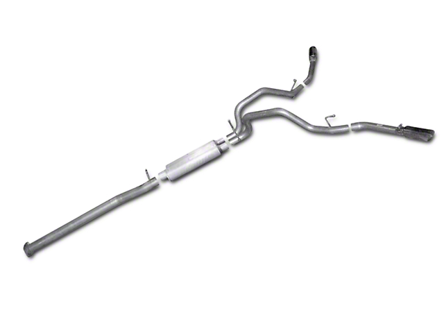 Gibson 3-Inch / 2.25-Inch Dual Extreme Exhaust System; Side Exit (07-13 4.8L Sierra 1500)