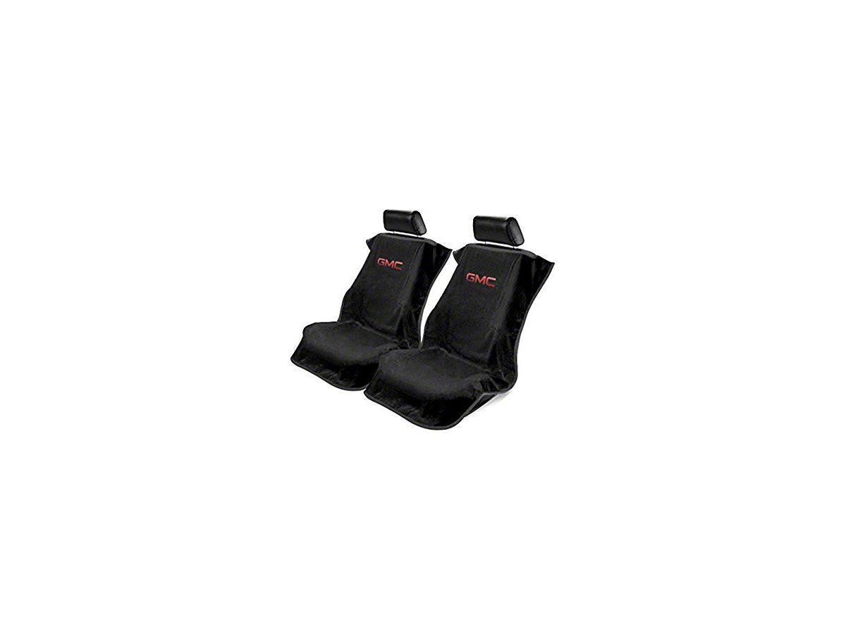 Seat Protector W Gmc Logo Black 07 18 Sierra 1500