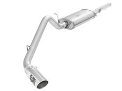 AFE MACH Force XP 3-Inch Single Exhaust System with Polished Tip; Side Exit (09-13 4.3L Sierra 1500)