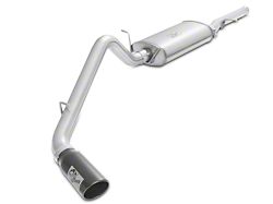AFE MACH Force XP 3-Inch Single Exhaust System with Black Tip; Side Exit (14-18 5.3L Sierra 1500)